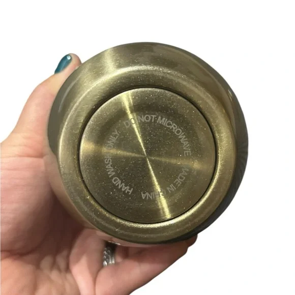 Kate Spade New York Christmas Ornament Stainless Steel Wine Tumbler EUC - Picture 3 of 4